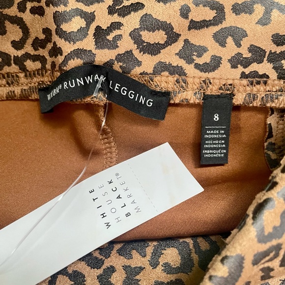 Leopard Foil Print Runway Leggings - Picture 9 of 11